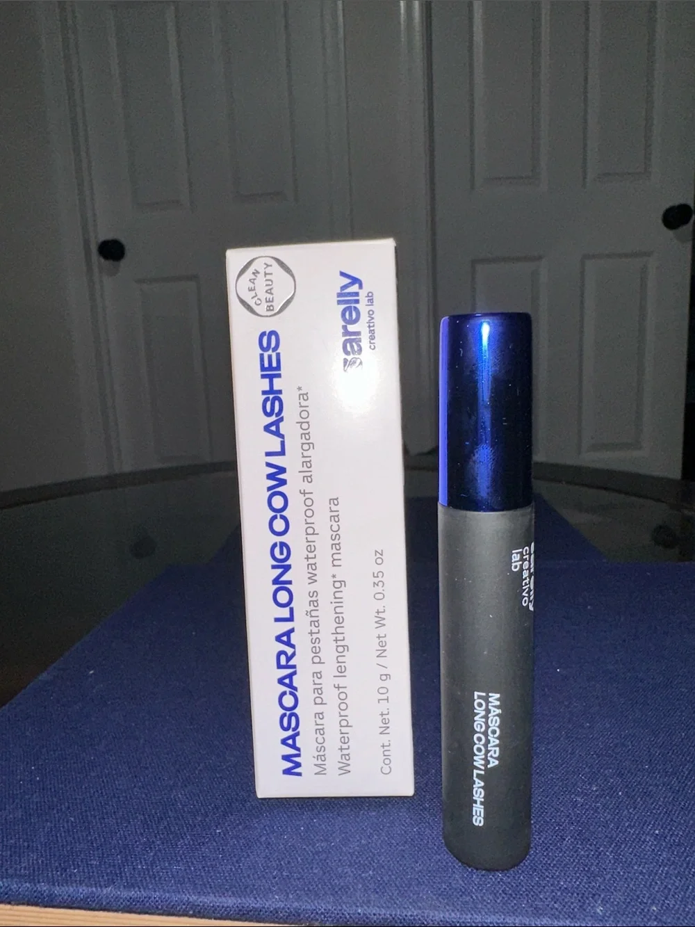 Sarelly Mascara Long Cowlashes - Black with Blue Cap